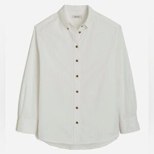 Madewell Button-Up Brushed Oxford Shirt - NWT